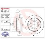 Brzdový kotouč BREMBO 09.A334.21 | Zboží Auto