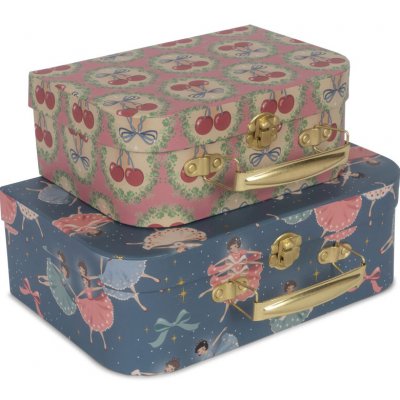 Sada dvou kufříků Snow Bow Ballerina Konges Slojd – Hledejceny.cz