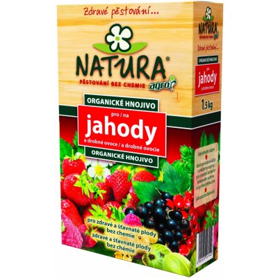 Agro NATURA Organické hnojivo pro jahody a drobné ovoce 1,5 kg – Zboží Mobilmania