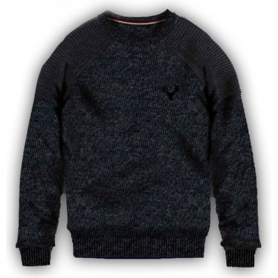 Minoti Svetr chlapecký 7BKNIT 5 šedá – Zboží Dáma