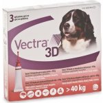 Vectra 3D Spot-On XL pro psy nad 40 kg 3 x 8 ml – HobbyKompas.cz