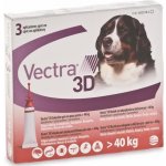 Vectra 3D Spot-On XL pro psy nad 40 kg 3 x 8 ml – Zbozi.Blesk.cz