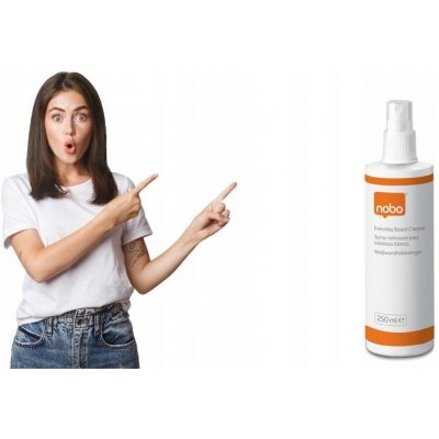 Nobo čisticí sprej na popisovací tabule 250 ml – Hledejceny.cz