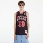 Mitchell & Ness Chicago Bulls 33 Scottie Pippen Swingman Jersey Black/ Red – Zboží Mobilmania