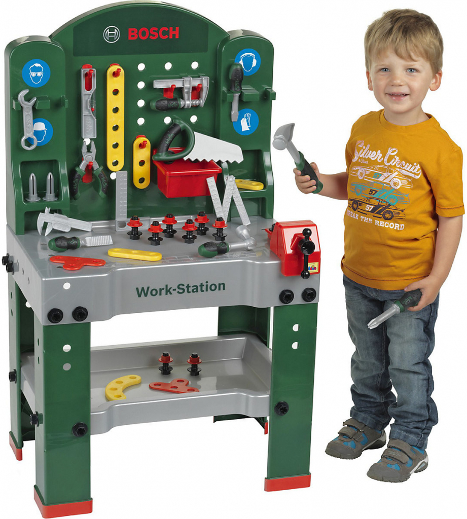 Купить подарок мальчику 7. Игрушки для мальчиков. Детский верстак с инструментами. Стол для инструментов.