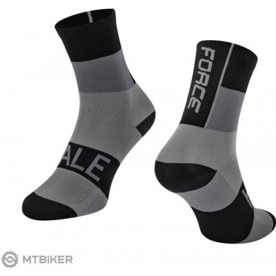 Force ponožky HALE černo-šedé