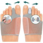 Ortek Hallux Valgus Bandáž se 2 typy oddělovače palců a gelovou vložkou – Zboží Mobilmania