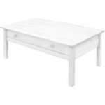 IDEA nábytek Konferenční stolek TORINO bílý