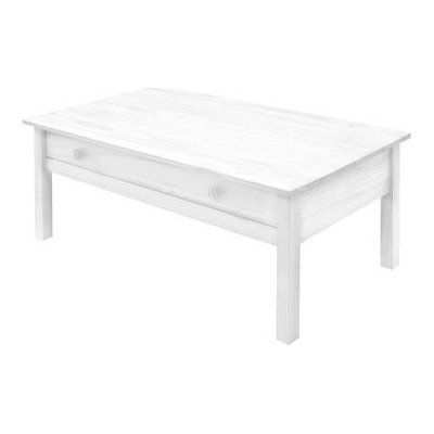 IDEA nábytek Konferenční stolek TORINO bílý