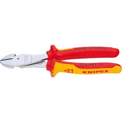 KNIPEX Klešte štípací bocní 200mm silové Cr / 7406200 Knipex 53250200 – Zbozi.Blesk.cz