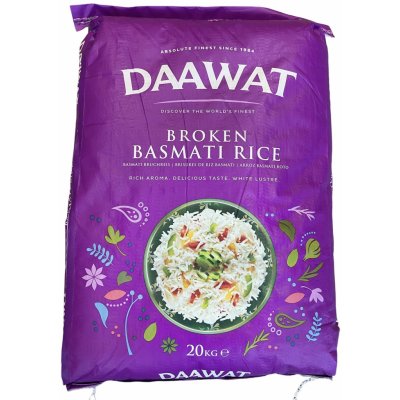 Daawat Basmati Rýže Daawat Broken Basmati Rice 20 Kg
