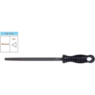 pilník dílenský Ajax tříhranný PZT 250/2 17,5x17,5 – Sleviste.cz