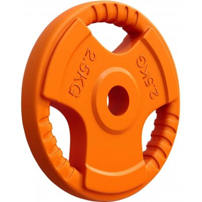 Gorilla Sports litinový pogumovaný 2,5 kg 200 mm – Hledejceny.cz