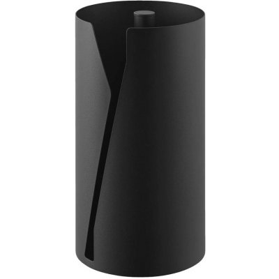 YAMAZAKI Stojan na papírové utěrky Tower 10042, černý – Zboží Mobilmania