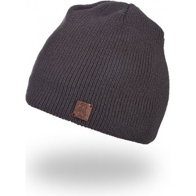 Little Angel čepice pletená Outlast antracit – Sleviste.cz