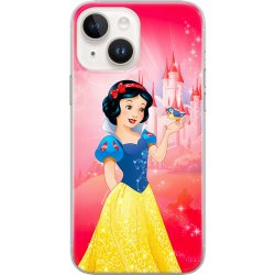 Pouzdro AppleMix DISNEY Apple iPhone 12 / 12 Pro - Sněhurka - gumové - růžové