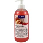 Vione tekuté mýdlo čiré růžové Broskev pumpička 500 ml – Hledejceny.cz