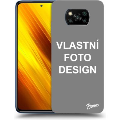 Pouzdro Picasee silikonové Xiaomi Poco X3 - Vlastní design/motiv čiré – Hledejceny.cz