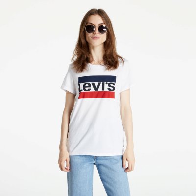 Levi's Perfect Graphic Tee white – Hledejceny.cz