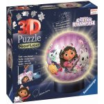 Ravensburger 3D puzzle svítící Gabby’s Dollhouse 72 ks – Zboží Dáma