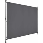 tectake 406160 markýza taija s ruční klikou - 200 x 310 cm,tmavě šedá – Sleviste.cz