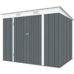 Riwall PRO RMSP 6x8 2,4 x 1,8 m s pultovou střechou antracit – Zbozi.Blesk.cz