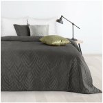 Mondo Italia Sametový přehoz na postel Luiz6 grafitový new 220x240 cm Grafitová – Sleviste.cz