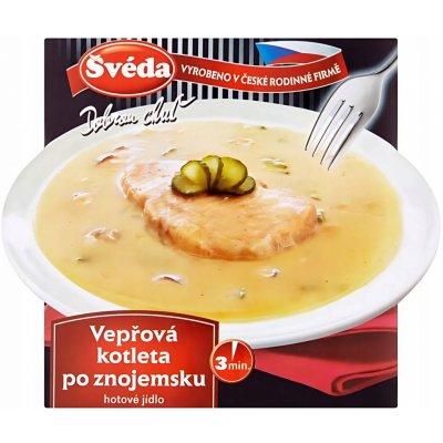 Švéda Vepřová kotleta po znojemsku 360 g – Zboží Dáma