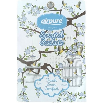 Airpure Scented Sachets Fresh Linen Comfort vonný sáček 1 kus – Zboží Dáma Airpure Scented Sachets Fresh Linen Comfort vonný sáček 1 kus – Zboží Dáma