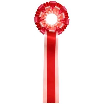 Kokarda třířadá s prošitím červená – Hledejceny.cz