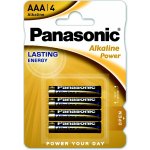 Panasonic Alkaline Power AAA 4ks LR03APB/4BP – Zboží Živě