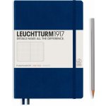 Leuchtturm1917 Medium A5 Tečkovaný zápisník Navy – Zboží Živě