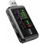 FNIRSI FNB48P digitální USB multimetr, USB tester s detekcí nabíjecích protokolů FNB48P standard – Zboží Živě