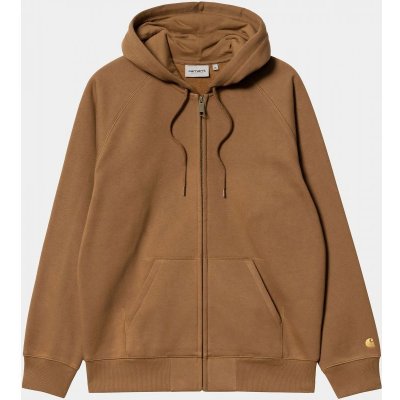 Carhartt MIKINA WIP Hooded Chase Jacket hnědá