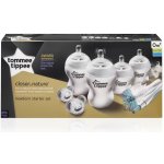 Tommee Tippee sada kojeneckých lahví C2N silikon + kartáč průhledná – Hledejceny.cz