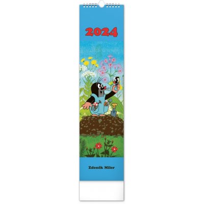 nástěnný Krteček Krtko 12 × 48 cm 2024 – Zboží Mobilmania