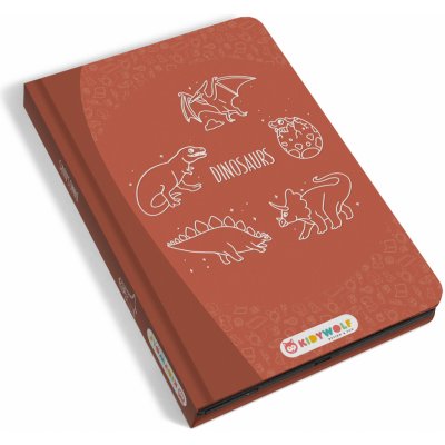 Kidywolf Kreslící tablet KidyDraw mini Dinosauři – Zboží Dáma