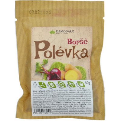 Damodara Polévka Boršč vegan 50 g – Zbozi.Blesk.cz