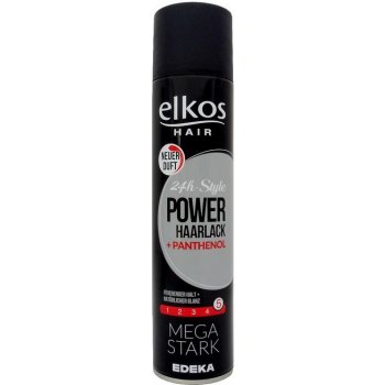 Elkos Power lak na vlasy s Mega silnou fixací 400 ml