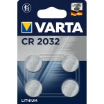 Varta CR 2032 Baterie 4ks 4008496992973 – Zbozi.Blesk.cz