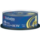 Verbatim DVD+RW 4,7GB 4x, SERL, cakebox, 25ks (43489)