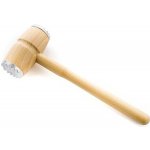 Palička dřevěná na maso BRILLANTE 30 cm, okovená – Hledejceny.cz