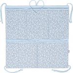 Esito kapsář na postýlku Zája Soft blue 53 x 53 cm modrá – Zboží Dáma
