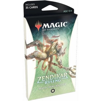 Wizards of the Coast Magic The Gathering Zendikar Rising Theme Booster White – Hledejceny.cz