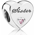 Pandora Stříbrný korálek Milovaná sestra 791946PCZ – Zbozi.Blesk.cz