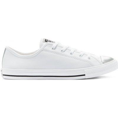 Converse Chuck Taylor All Star boty Dainty OX 570326 white/pure silver/black
