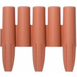 Prosperplast Zahradní palisáda terakota 270 cm – Zboží Dáma