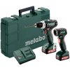 Akušroubovák Metabo Set PowerMaxx BS 12+ULA 601036900