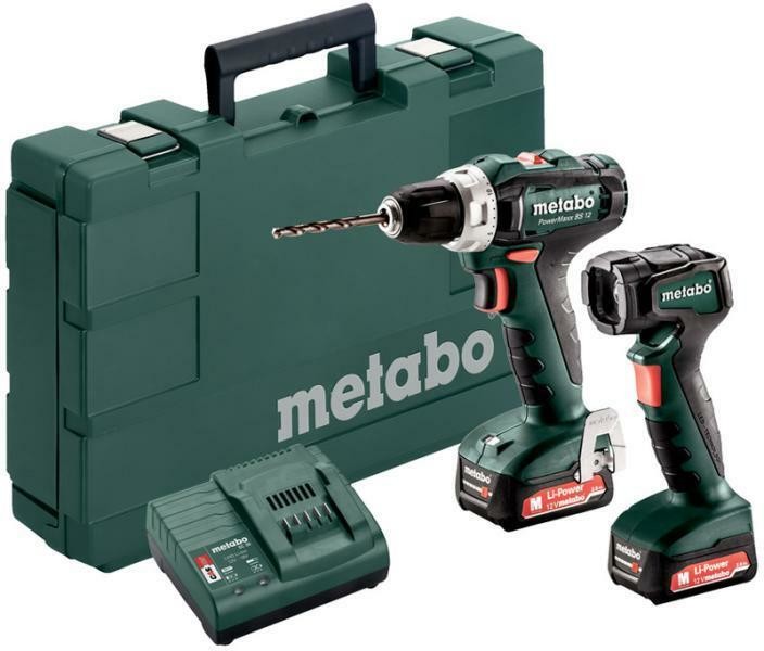 Metabo Set PowerMaxx BS 12+ULA 601036900