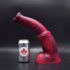 Dilda Topped Toys Pegasus 105 Forge Red, prémiové silikonové dildo 33,7 x 8,4 cm